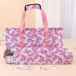 Ensemble de sacs de <span class=keywords><strong>mahjong</strong></span> de luxe américains transfrontaliers - Grande capacité, portable, en polyester, pour le rangement du <span class=keywords><strong>mahjong</strong></span>, idéal pour un usage <span class=keywords><strong>quotidien</strong></span> et en voyage - Product Image 6