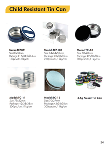 <b>Aluminum</b> Jar Custom Printing Round Shape <b>Container</b> for Cosmetic Balm Solid Packaging - Product Image 5