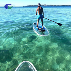 Flotante Touring Rowing Race Viajar Transparente <span class=keywords><strong>Surf</strong></span> Pesca Windsurf Stand up Board sup Paddle - Product Image 5