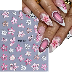 Nuevas pegatinas 3D tridimensionales para uñas, serie Henna, decoración de uñas, modelos más vendidos - Product Image 1