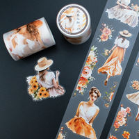 Fabricante de Rollos de Cinta Adhesiva PET Mate Precortada Personalizada para Diarios y Agendas