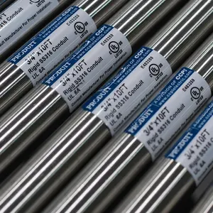 UL Listed RIGID Stainless Steel Conduit