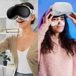 Juego de 7 en <span class=keywords><strong>1</strong></span> Compatible con Meta/<span class=keywords><strong>Oculus</strong></span> <span class=keywords><strong>Quest</strong></span> 3s, Accesorios, Funda de Silicona, Máscara de Silicona VR, Empuñadura para Controlador, Funda Protectora - Product Image 5