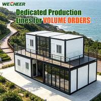 Conteneurs modulaires de haute qualité fabriqués en Chine, maisons conteneurs modernes en kit pour le stockage, magasin conteneur