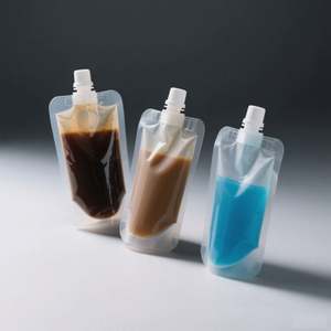 Stand up Spout <b>Pouch</b> for Baby Food and Beverage Packaging with Gravure Printing Disposable <b>Laminated</b> PA/NY Customizable Size - Product Image 1