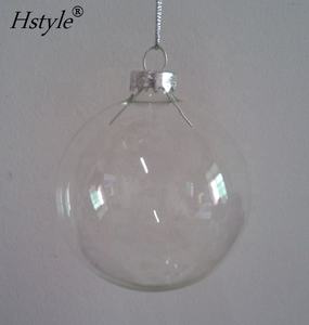Dropshipping Boules de Noël <span class=keywords><strong>en</strong></span> <span class=keywords><strong>verre</strong></span> transparent de 100 mm <span class=keywords><strong>en</strong></span> stock SSD115 - Product Image 2