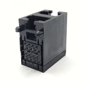 2x1 cổng đen Stack RJ45 Jack RJ45 nữ nối mạng cắm connecteur Ethernet RJ45 nối ổ cắm - Product Image 3