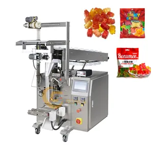 Verpakking Machine Voor Gummy Bear Candy Soft Candy Semi Automatische Verpakkingsmachine Voor Kleine Bedrijven