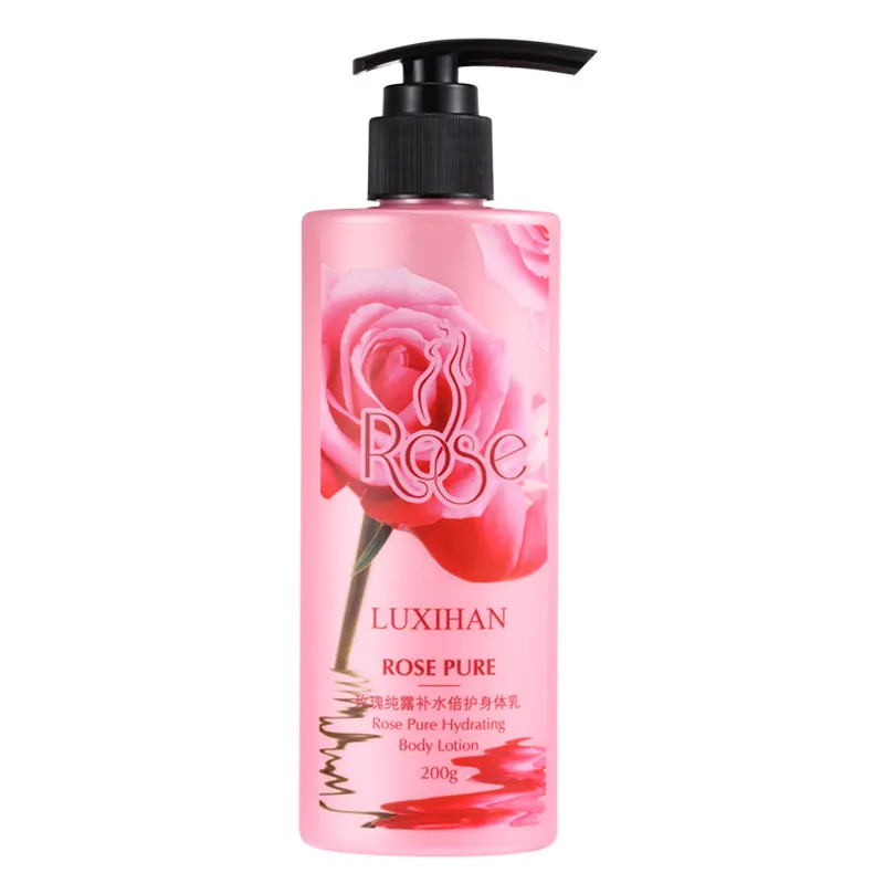 Crème hydratante et éclaircissante à base de Rose, 100 ml, OEM, prix de gros, cosmétique à l'acide kojique et vitamine C, Lotion corporelle blanchissante