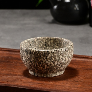 Maifan Stone Bowls Kung Fu <b>Teacups</b> Uncoated Solid Color Wabi Sabi Style Home Use - Product Image 4