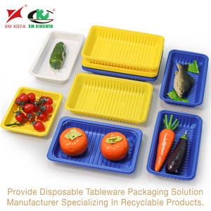 Oferta por tiempo limitado Logotipo personalizable Bandejas de comida de plástico PP Venta caliente - Product Image 5