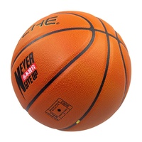 Ballon de basket-ball d'intérieur en microfibre japonaise taille 7 avec logo personnalisé Psyche