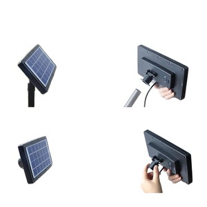 Solar <b>Led</b> <b>Light</b> Strings 14 Bulbs Outdoor Garden Patio Decoration With Solar Panel And stakes - Product Image 5