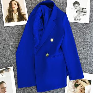 Blazers de Primavera y Otoño para Mujer, Elegantes, Estilo Coreano, Casuales, Traje Sólido, Chaqueta para Mujer, Nueva Moda, Abrigos Femeninos, Ropa de Oficina, Prendas Exteriores - Product Image 3