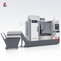 Centre d'usinage CNC VMC850 GSK 3/4/5 axes BT40, fraiseuse verticale à broche unique, certifiée CE, multifonctionnelle, légère