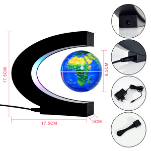 नवीनता जादू घर कार्यालय सजावटी चुंबकीय उत्तोलन अस्थायी ग्लोब के लिए जन्मदिन का उपहार - Product Image 2