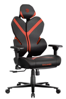 Chaise de jeu pivotante en tissu, ergonomique, dossier haut, style course, pour adultes, avec logo personnalisé, vente en gros, prix usine, 3D