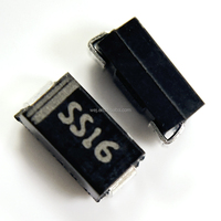 Usine chinoise échantillon gratuit Standard redresseur Diode M1-M7 50V-1000V 1A SMD Diode fabrication bon prix
