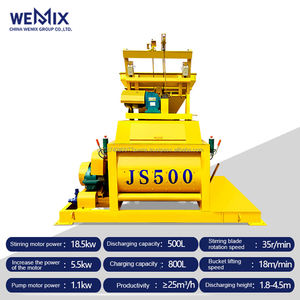 JS1500 1500L Cement <b>Mixer</b> Machine Forced Concrete <b>Mixer</b> concrete machine cement <b>mixer</b> - Product Image 2