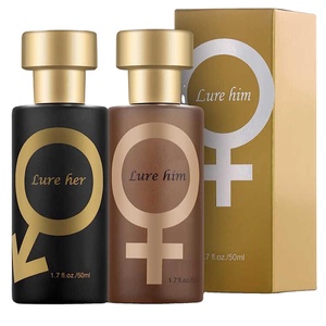 Lure Her Perfume para hombres Bait Her Feromone Cologne Venom Love Perfume para hombres con Extracto de planta Fórmula ecológica Golden Bait - Product Image 1