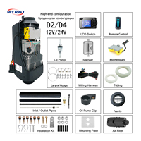 ¡Recomendado por conductores veteranos! Calentador de estacionamiento diésel de 24V y 12V, salida de alta energía de 2kW, calienta cada milla de su conducción