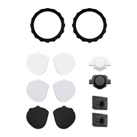 Coque de protection avant personnalisée EXtremeRate pour manette DualSense PS5