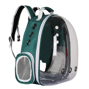 Mochila Transpirable Tipo Cápsula Espacial para Mascotas, para Gatos Grandes y Cachorros, Bolsa de Viaje para Gatos con Ventana de Burbuja y Orificios de Ventilación - Product Image 5
