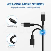 Usine 65W USB TYPE C Ordinateur Portable Adaptateur Secteur Portable Portable Mur GAN Chargeur pour Asus Lenovo Dell HP MacBook Ordinateur Portable Téléphone