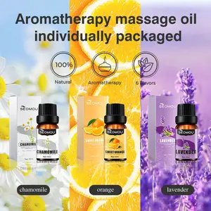 Factory Supplier Oil Essentials 100% Natural Aroma Pure Aromatherapy Organic Essential Oil