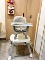 Chaise haute multifonctionnelle portable pour bébé, réglable en hauteur, siège d'alimentation, table de jeu en plastique, sécurité 0-12 mois