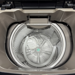 Lavadora-Secadora de <span class=keywords><strong>Carga</strong></span> <span class=keywords><strong>Superior</strong></span> Totalmente Automática de 16 <span class=keywords><strong>kg</strong></span>, de Acero Inoxidable, para Hogar y Hotel, con Instrucciones en Inglés, Tapa de Vidrio, Eléctrica - Product Image 3