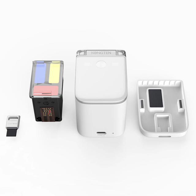 Mini Printer Mobile Color Mini Handheld Printer Portable Wifi Printers Princube Handheld Inkjet