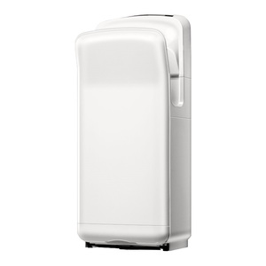Secador de Manos de Pared de Plástico ABS Blanco/Gris con Motor sin Escobillas de 2050W, Doble Chorro de Alta Velocidad, Protección IPX24, 7-10 Segundos - Product Image 1