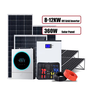 Sistema solar híbrido fuera de la red Sistema de energía solar para sistema de panel <span class=keywords><strong>fotovoltaico</strong></span> con batería de almacenamiento e <span class=keywords><strong>inversor</strong></span> - Product Image 1