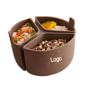 Diviseur en silicone pour cuiseur à riz, <span class=keywords><strong>autocuiseur</strong></span>, friteuse à air, micro-ondes et cuiseur vapeur - Product Image 1