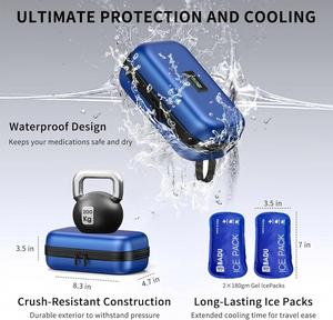 Best Sell Waterproof Portable Insulated Medical Diabetes With Ice Pack Insulin Pens Pouch <b>Cooler</b> Bag Insulin Travel Cas - Product Image 5