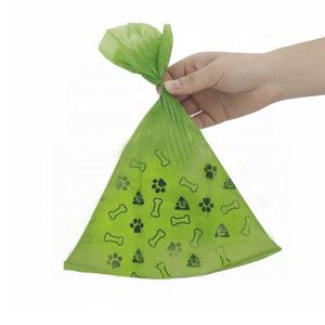 Bulk PVA Material Water Soluble Pet Poop Bags Environmentally Friendly <b>Dog</b> Waste Bags - Product Image 6