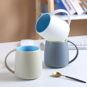 Wholesale Inner Color Mug Office Ceramic Water Cup Custom Printed Coffee Mugs for Promotion - Product Image 3