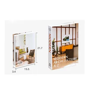 Hot Selling Factory Livres Deco Großhandel Name Bücher Home Marken dekorative Bücher Stapel weiß Couch tisch Buch