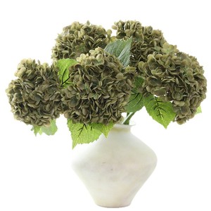 Flores Artificiales de <span class=keywords><strong>Hortensia</strong></span> Grandes, Simulación 3D, PVC Suave, Tacto Hidratante, 196 Piezas, Decoración para Hoteles y Bodas - Product Image 5