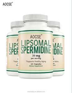 Suplemento de Spermidina Altamente Absorbible, Extracto de Germen de Trigo Fermentado Efectivo, Cápsula de Gel Suave, Suplemento <span class=keywords><strong>Herbal</strong></span> para Mejorar la Inmunidad - Product Image 1