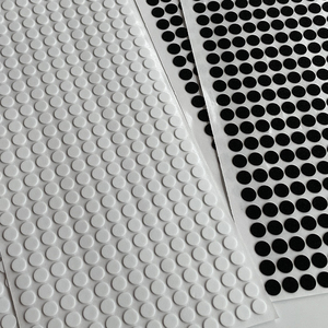 مادة إيفا مخصصة 1 ، 2 أسود ، وسائد طاولة مستديرة مخصصة ، قرص مطاطي مع لاصق ، ورق صامت مانع للإنزلاق - Product Image 6