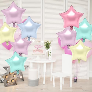 Ballon en aluminium à cinq branches de 18 pouces en gros pour anniversaire, fête des Mères, Nouvel An chinois, Noël - Product Image 3