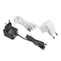 Adaptateur secteur mural 6W 5V 1A 6V 1A 12V 0.5A KC KCC en matériau PC pour éclairage LED 50/60Hz