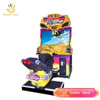 Machine de jeu de course Golden Hand Super Bikes 2, à monnayeur, pour enfants et adultes, 1 place, construction métal et plastique, japonais, espagnol
