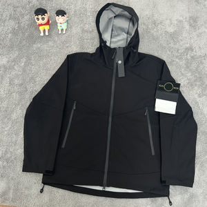 Chaqueta <span class=keywords><strong>Vintage</strong></span> para Hombre 2025 Capa Exterior Funcional con Teñido en Prenda Distintivo Estilo Stone Island Resistente a la Intemperie y <span class=keywords><strong>de</strong></span> Rendimiento Urbano - Product Image 2