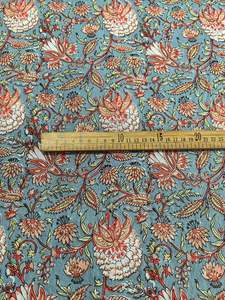 Ткань из длинноволокнистого хлопка с ручной набивкой, альтернатива индийской технике блочной печати - Product Image 6