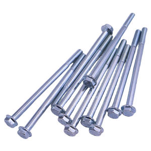 Juego de 100 Pernos Largos Hexagonales M6*95 con Tuercas de Acero al Carbono, Tornillos Mecánicos para Vehículos, Accesorios Esenciales para Grupos Electrógenos - Product Image 4