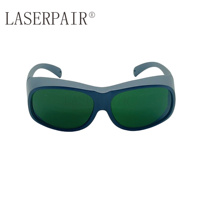 Lunettes de sécurité laser certifiées CE EN207 LP-ADY-3 DIN4 OD8+ avec verres anti-rayures pour machines laser à fibre portatives haute puissance 3000W