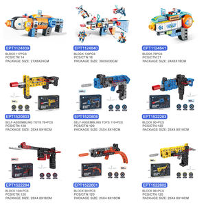 Серия конструкторов EPT DIY: трансформируемые пистолеты-пулеметы, наборы для сборки снайперских винтовок и пистолетов из строительных блоков - Product Image 2